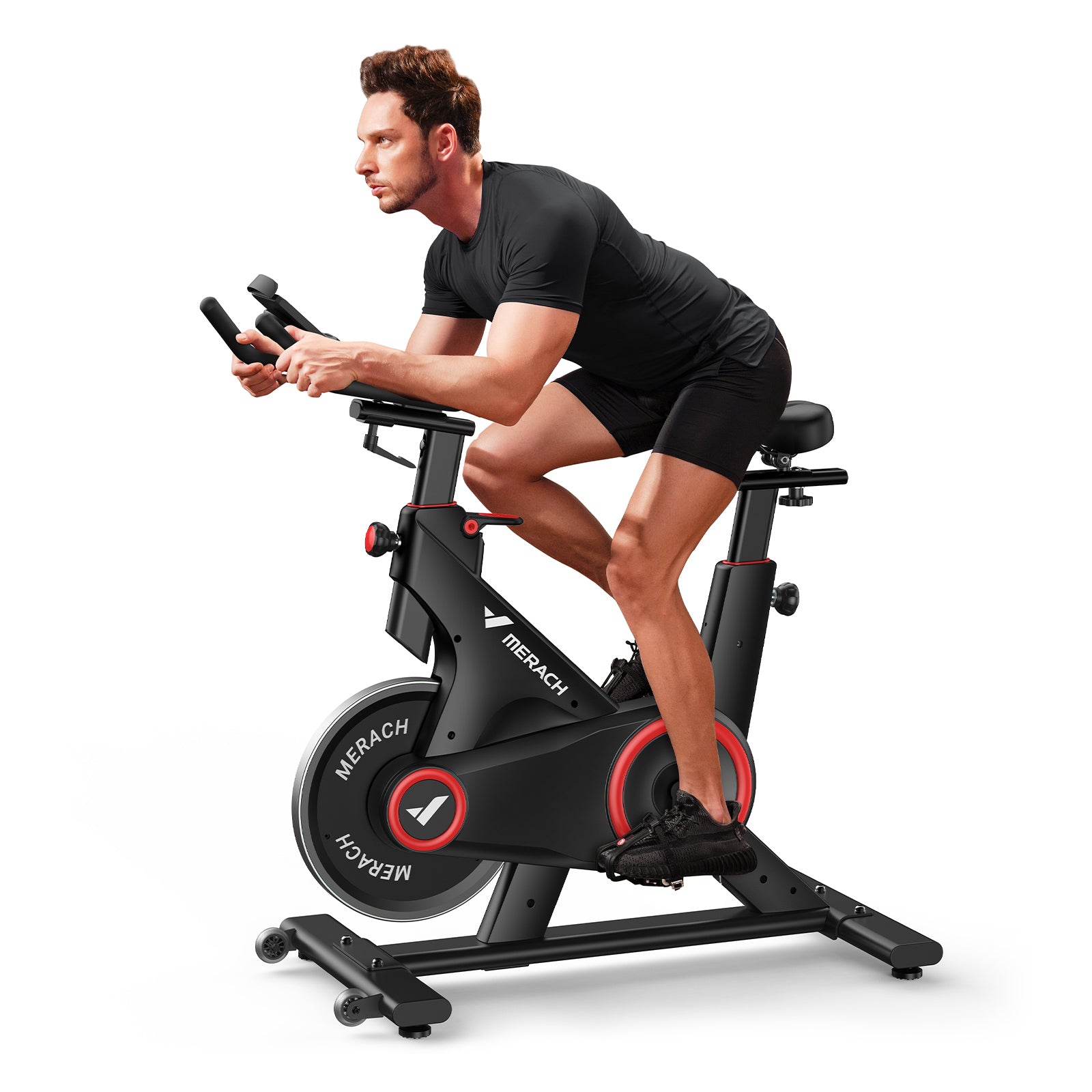 Resistance Adjust Spin Bike Exercise Bike With Automatic