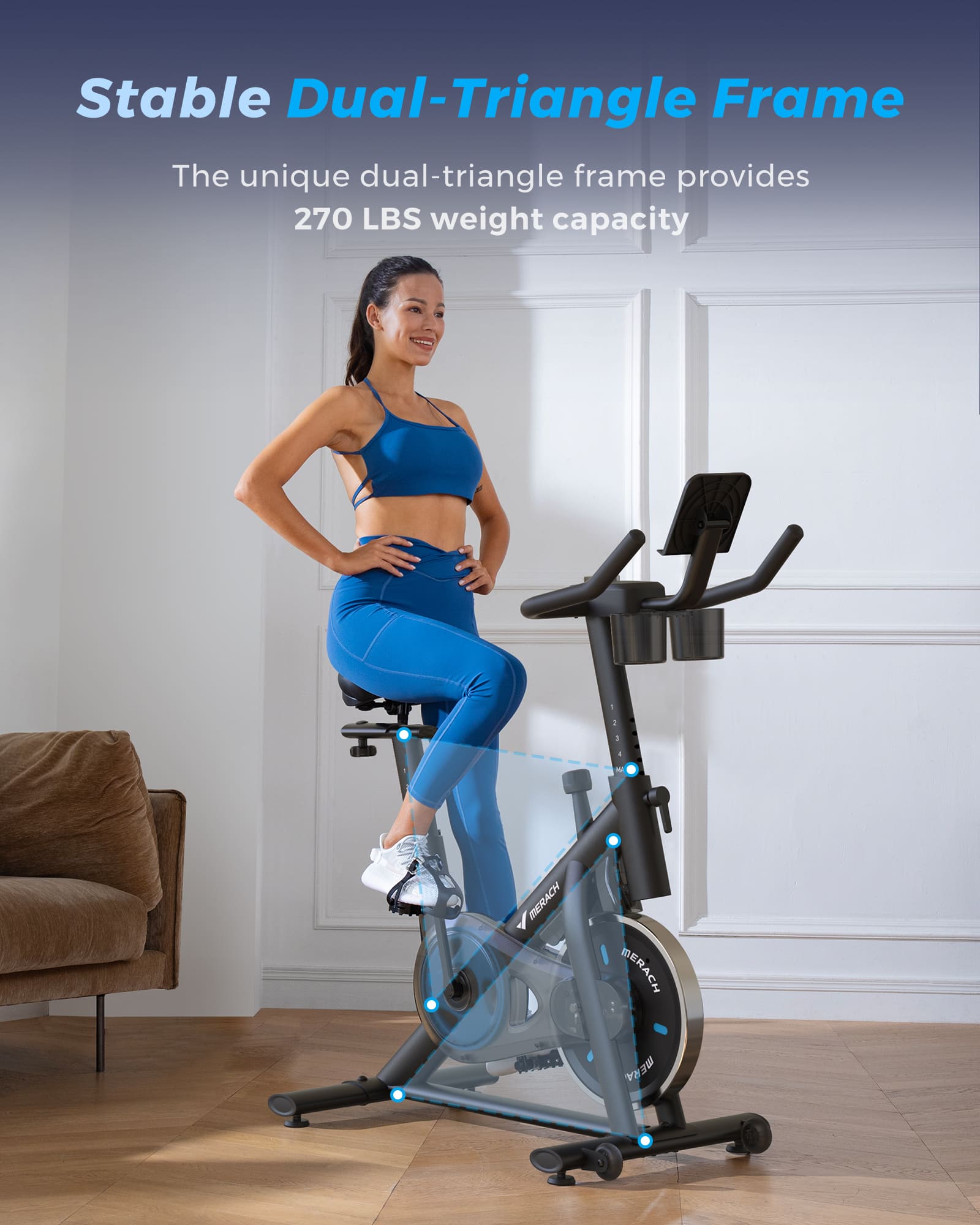 Stable store exercise bike