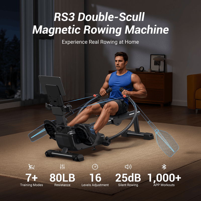 RS3 Double Scull Rowing Machine for Muscle Imbalance - Fix Muscle ...