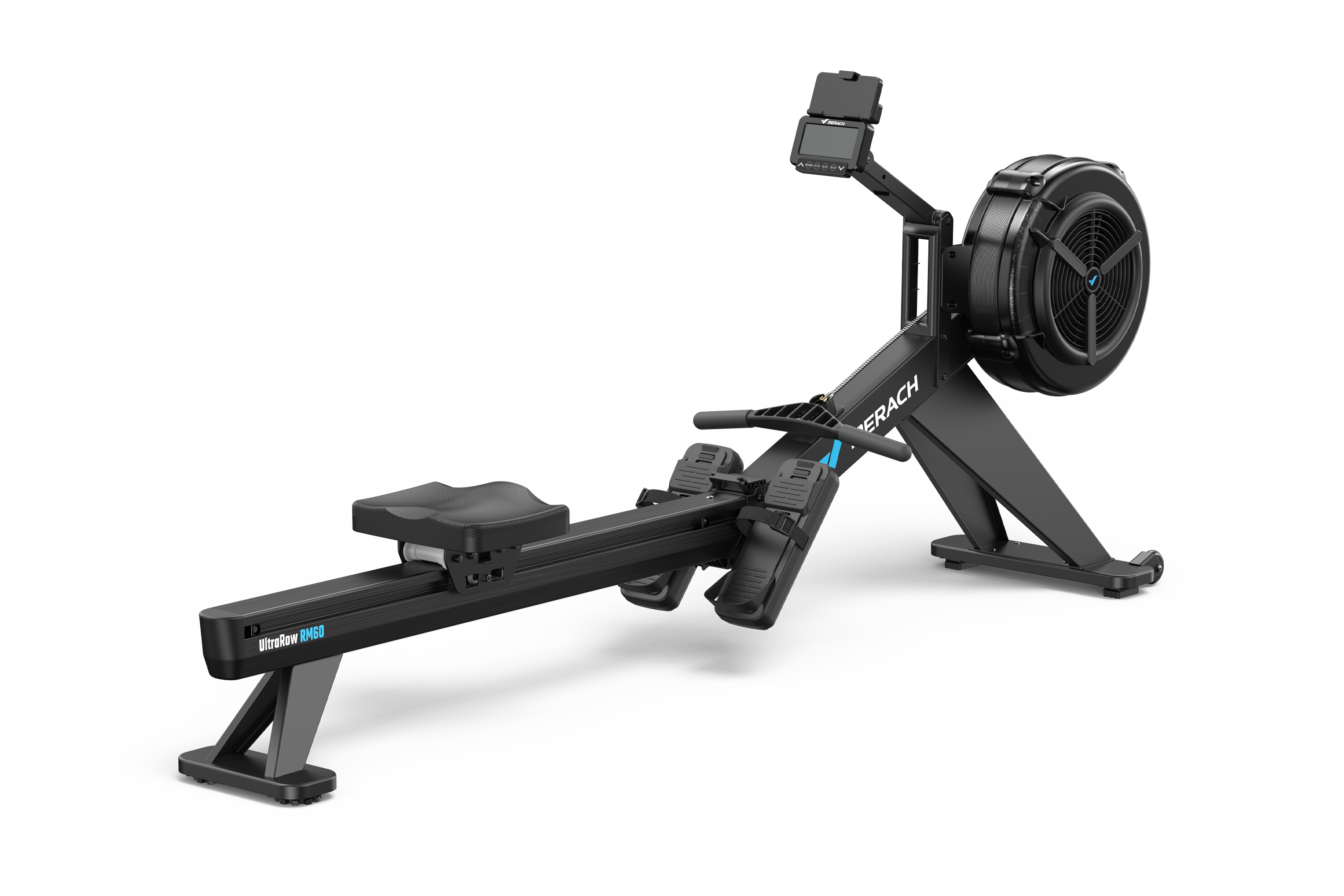 NovaRow R50 Pro Air Rower with Upgraded Backlit Monitor