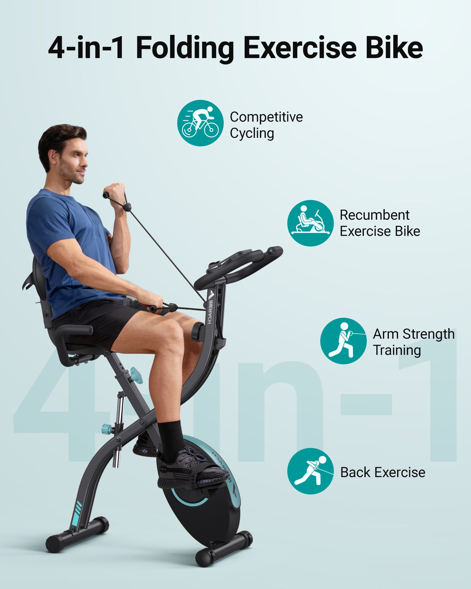 S15 Upright Bike-Black