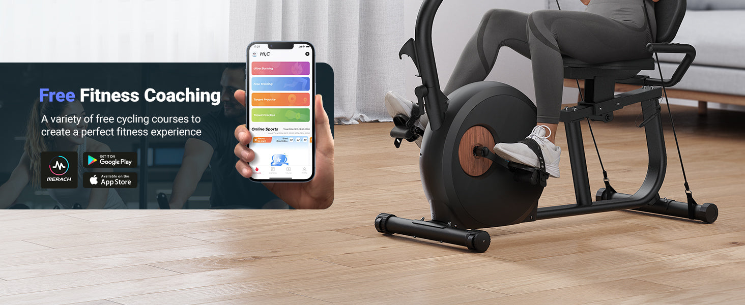 ブランド公式ストア：MERACH 楽天市場】【3冠獲得&アプリ連動&保護マット付き】フィットネス