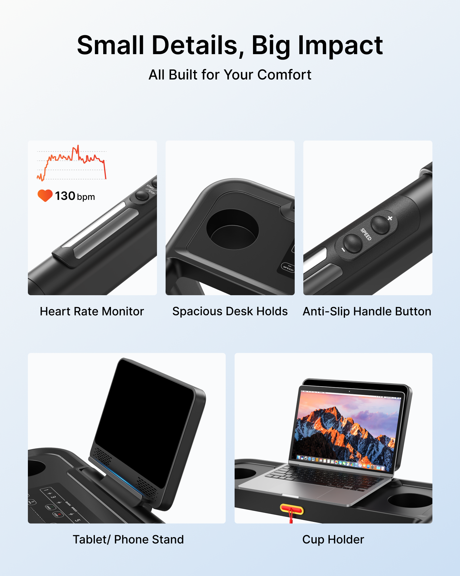 T12 Foldable Treadmill with 15% Auto Incline