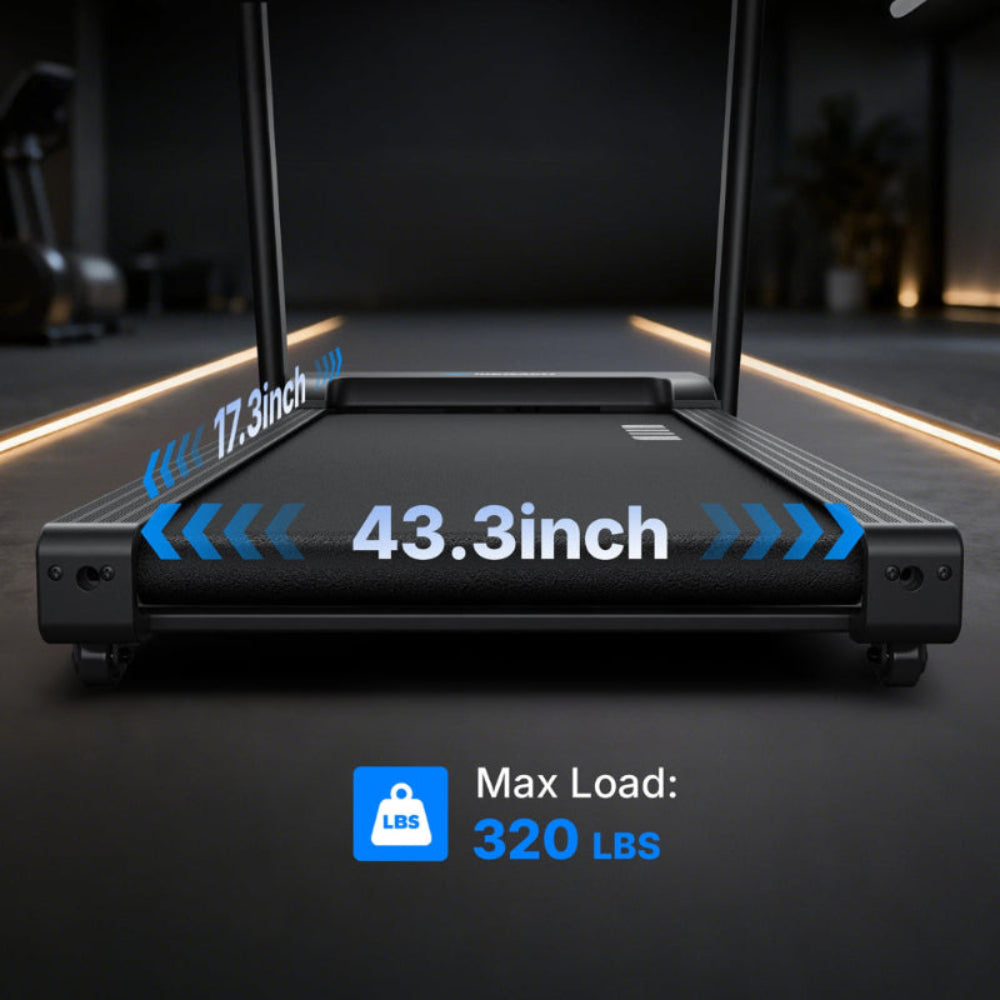 T12 Foldable Treadmill Pro with 15% Auto Incline