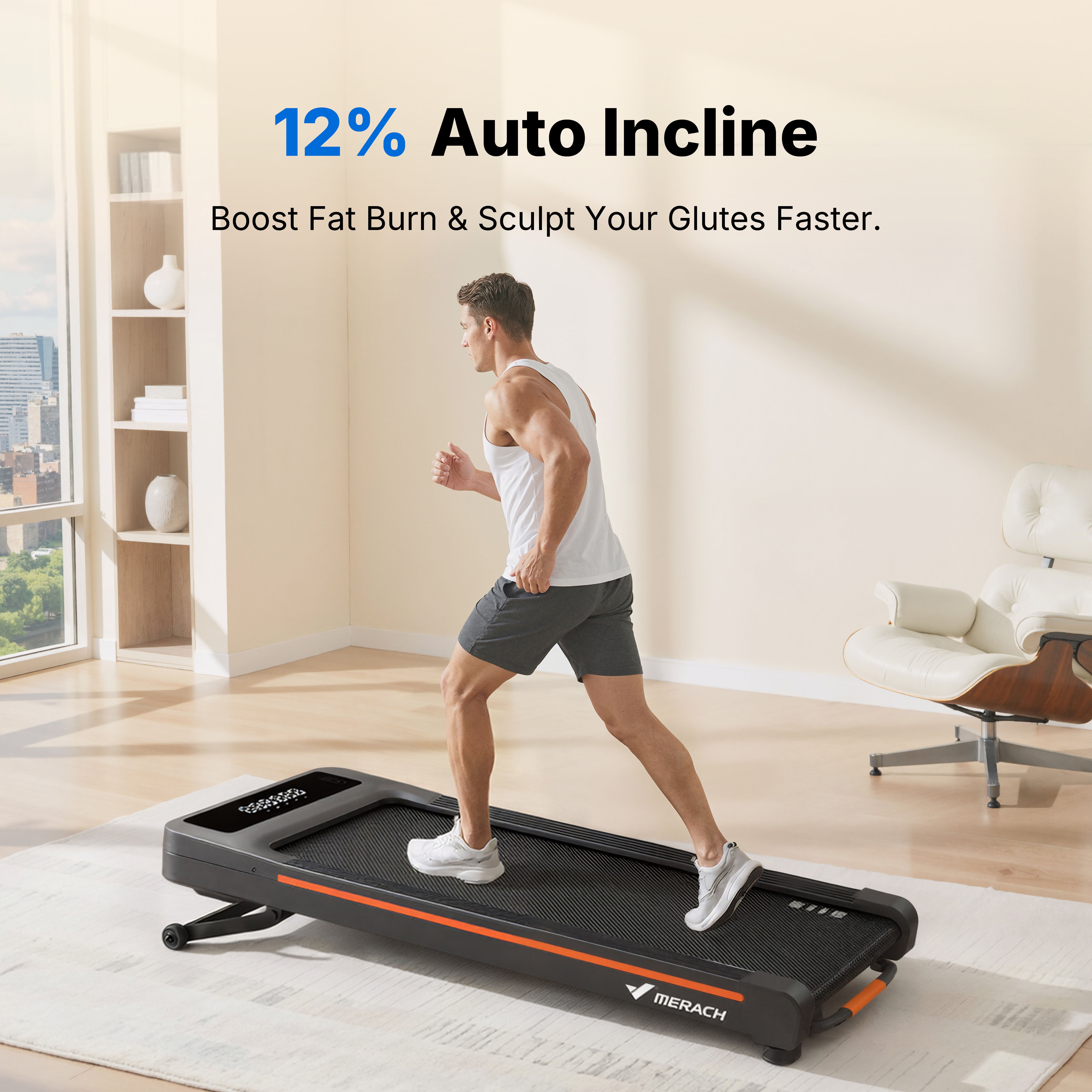 NovaWalk W50 TrekPad with 12% auto incline