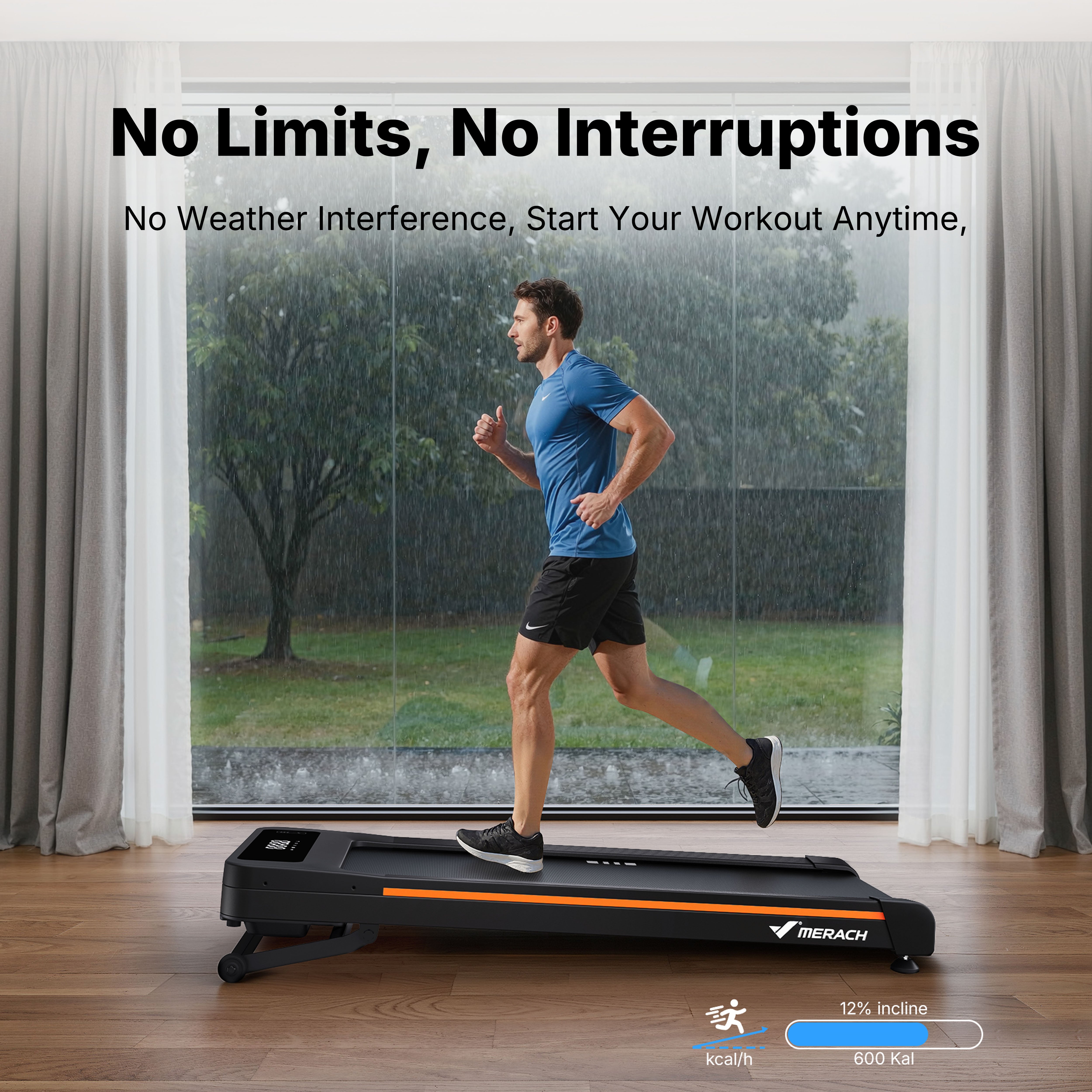 NovaWalk W50 TrekPad with 12% auto incline