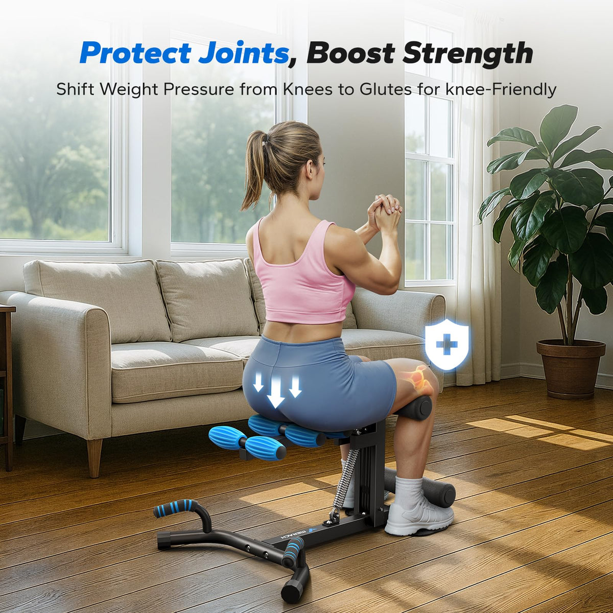 3 In 1 Multifunctional Squat Machine - Deep Squat Machine For Glutes ...