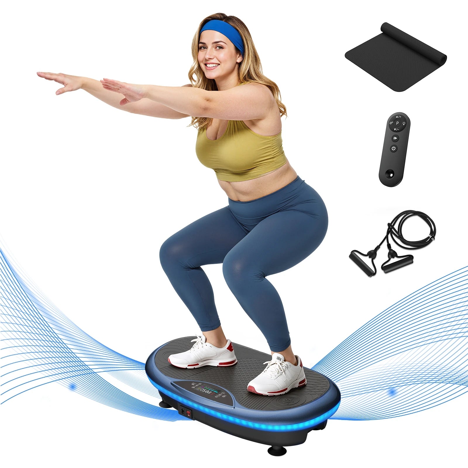 4D Low-Intensity Vibration Plate for Relaxation | MERACH