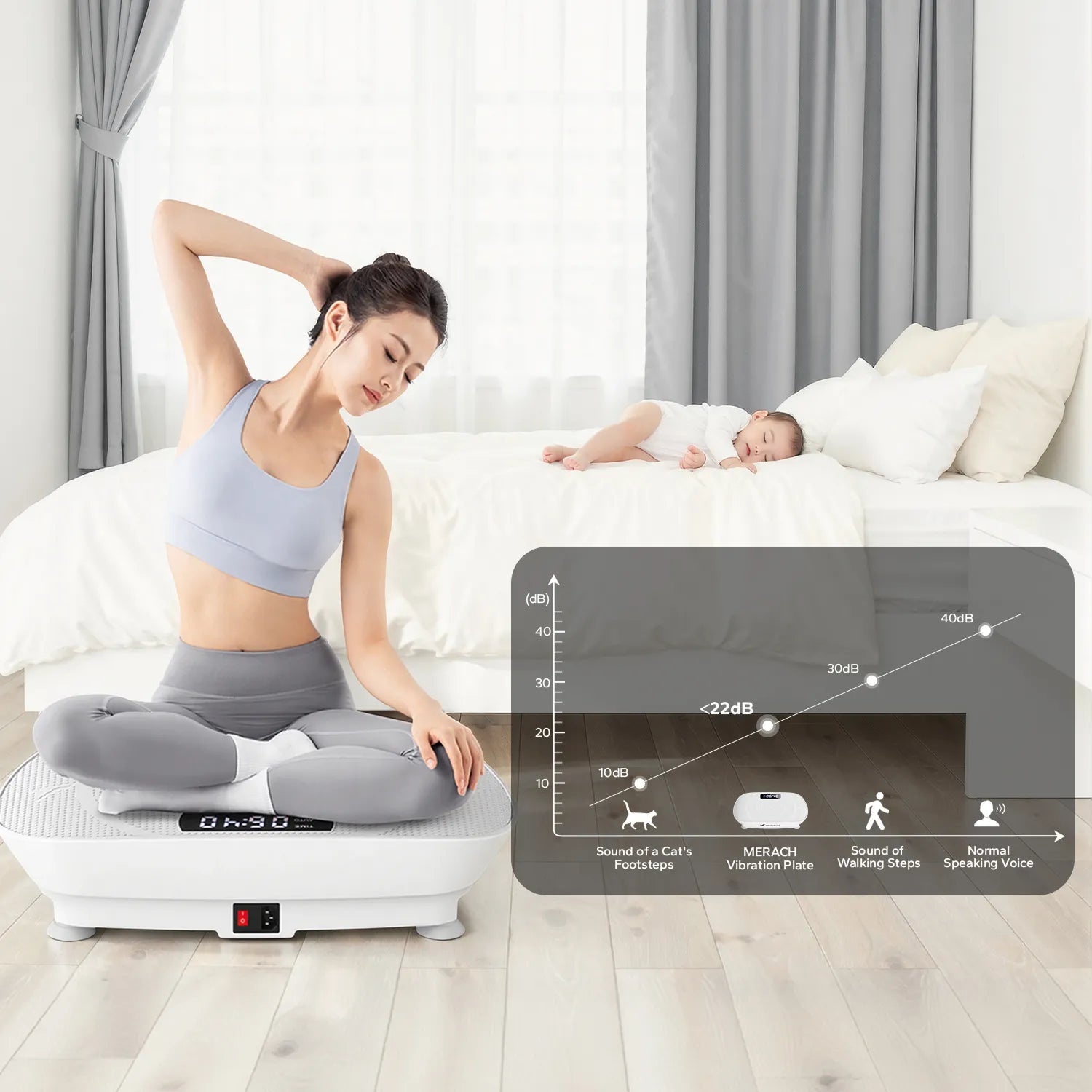 vibration plate exercise machine