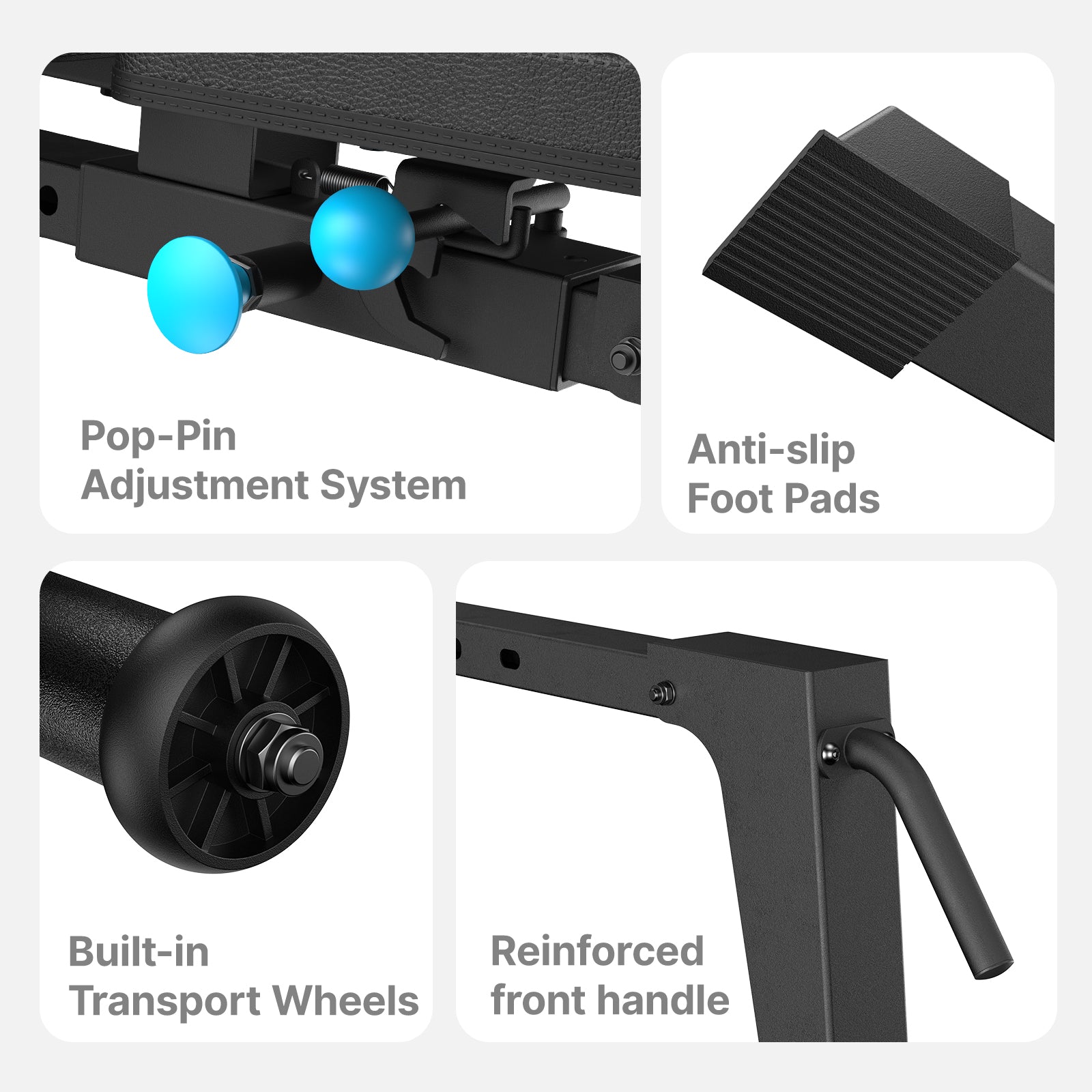 P14 Adjustable Foldable Weight Bench