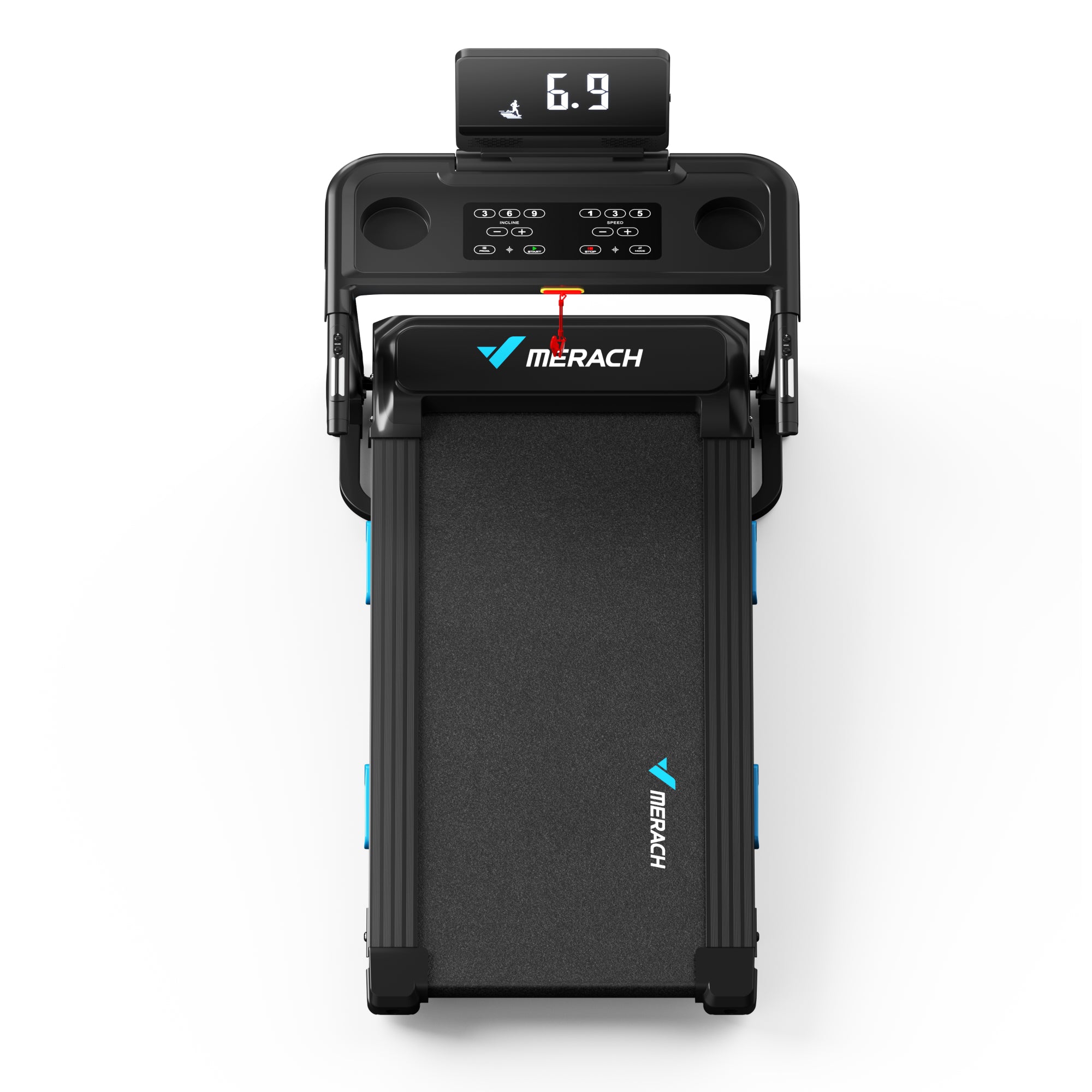 T12 Foldable Walking Treadmill with 6% Incline