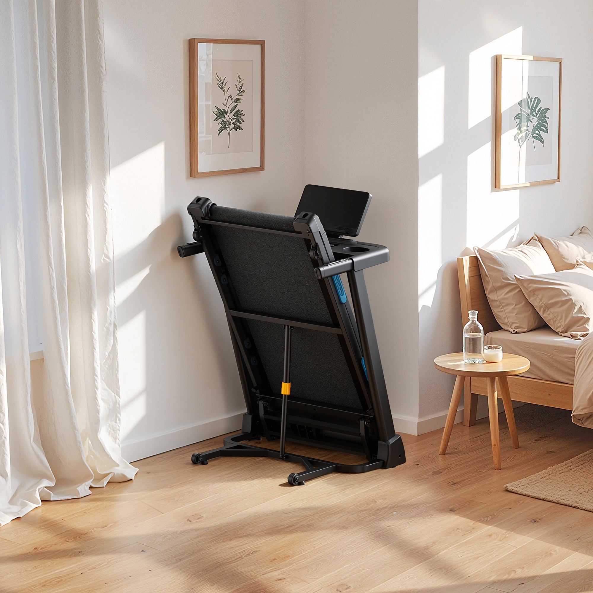 T12 Foldable Walking Treadmill with 6% Incline