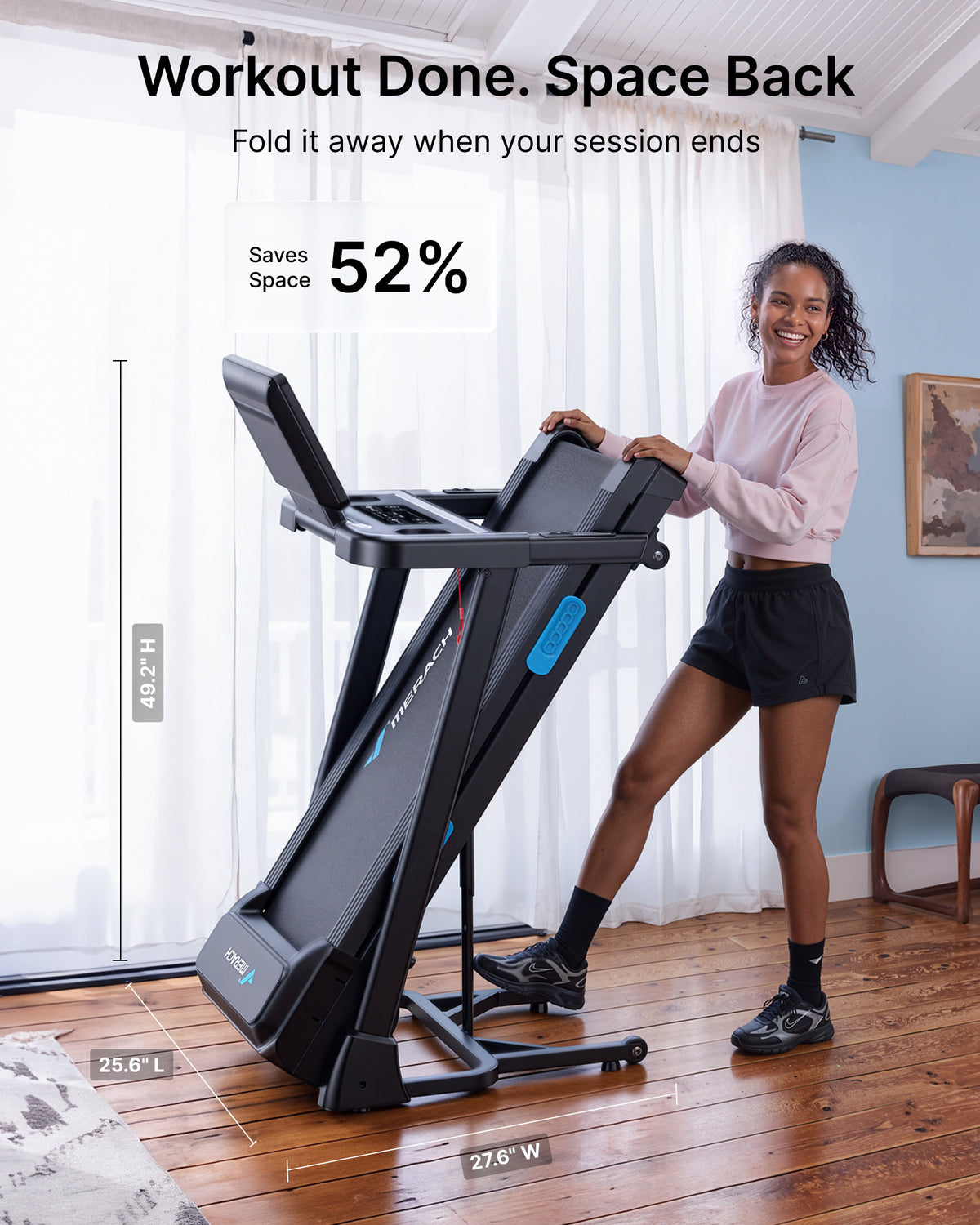 T12 Aura Treadmill With 15.6" HD Screen