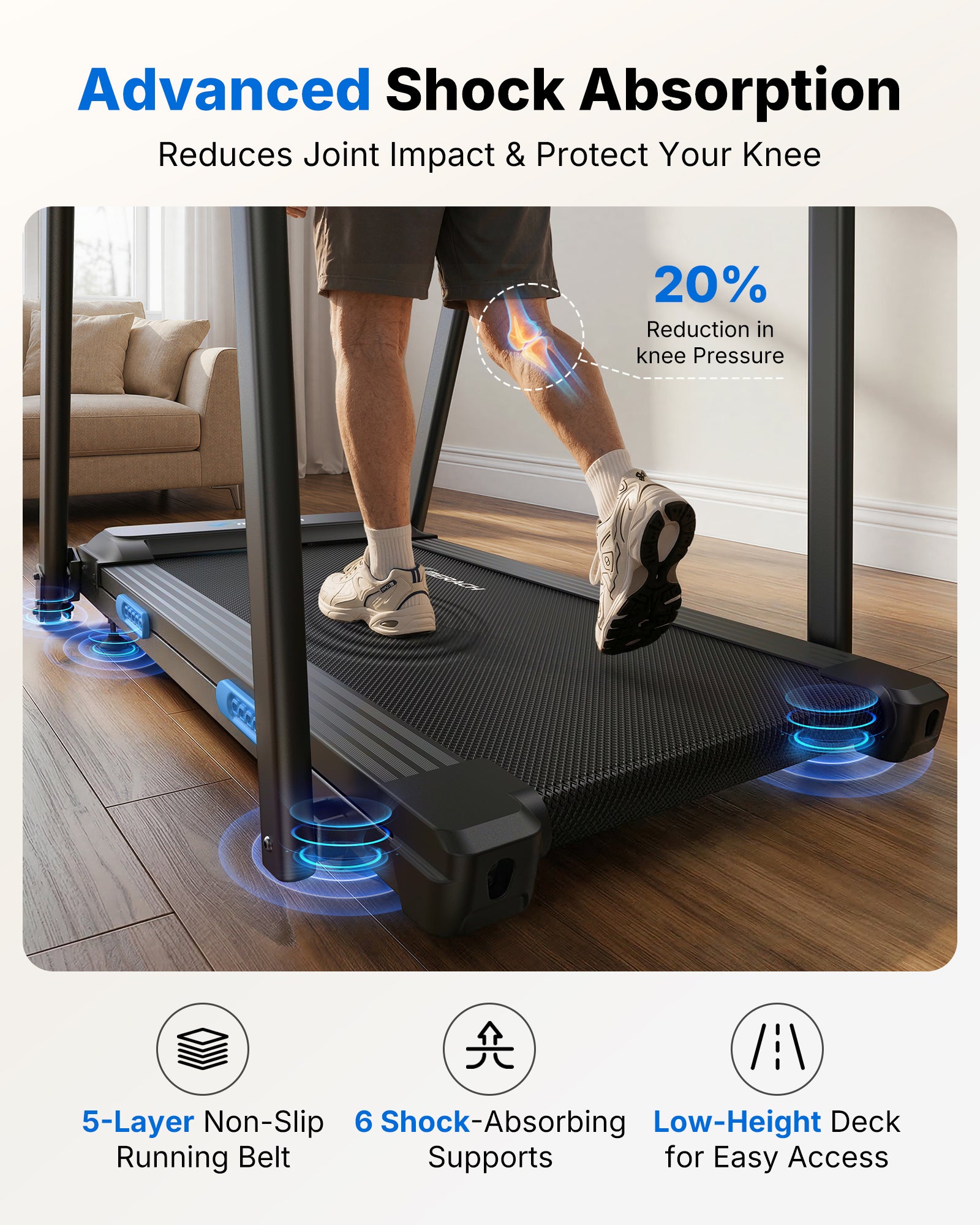 T12 Treadmills for Seniors with Handles