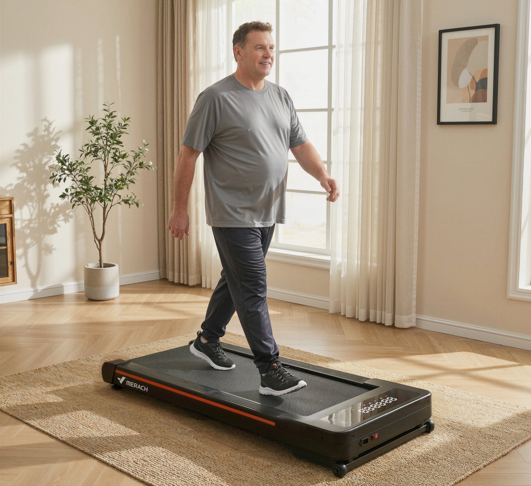 NovaWalk W50 TrekPad with 12% auto incline