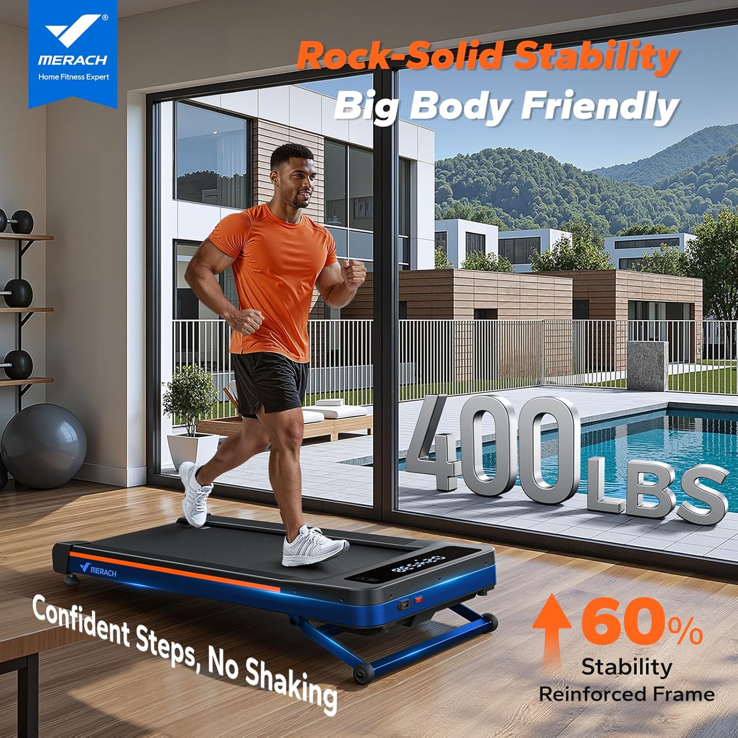 NovaWalk W50 TrekPad With Incline