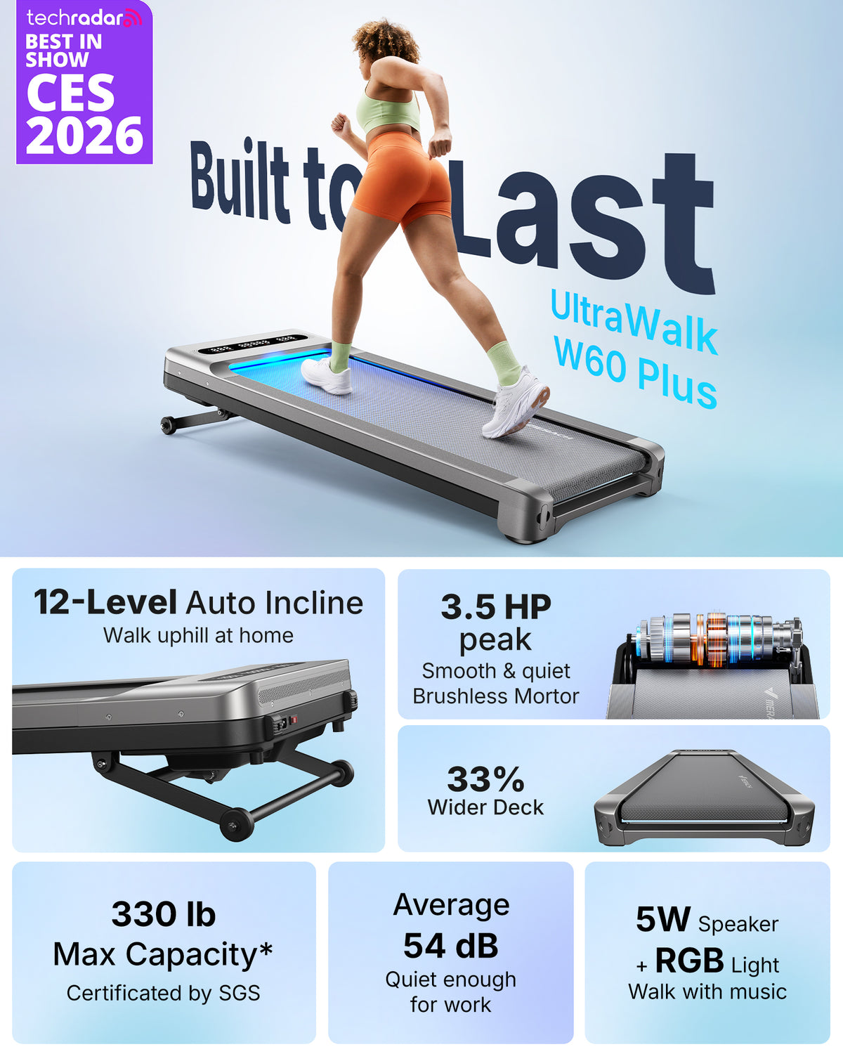 Merach UltraWalk W60 Plus
