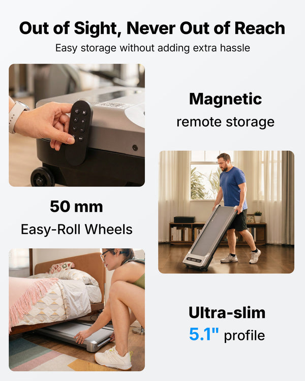 W60 Plus remote and storage detail