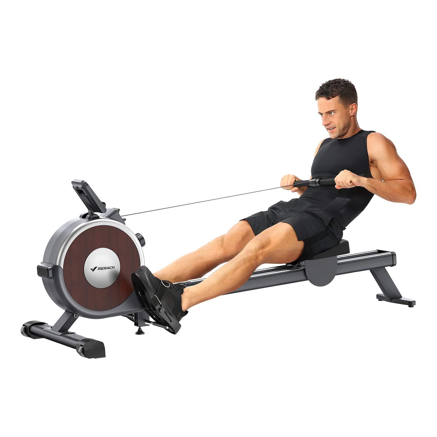 Manual Resistance Rower Machine